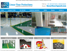 Tablet Screenshot of epoxyflooringinindia.com